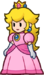 Princess Peach as she appears in Super Paper Mario.