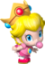 Artwork of Baby Peach for Mario Kart Wii (also used in Mario Super Sluggers and Mario Kart Tour)