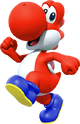 Red Yoshi from Mario Kart Tour