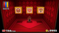 Three Roulette Blocks in Paper Mario: Color Splash