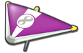 Thumbnail of Purple Mii's Super Glider (with 8 icon), in Mario Kart 8.