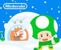 Background image used for Nintendo Co., Ltd.'s LINE account