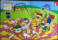 Super Mario Picture Book with Peel-and-Release Stickers 6: Let's Bring Back the Shells