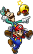 Mario, Luigi, and Starlow