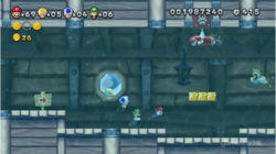 New Super Mario Bros. U level.