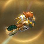 Princess Daisy's left bike trick