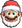 Mario (Santa)'s map icon from Mario Kart Tour