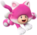 Toadette's newly introduced Cat form