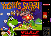 The American boxart for Yoshi's Safari.