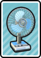 The Fan as a card