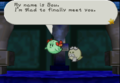 Lady Bow and Bootler in Paper Mario