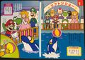 Super Mario Picture Book with Peel-and-Release Stickers 3: Dolphin's Ball