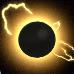 A Zap Ball from Super Mario Galaxy