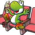 A Yoshi at the Yoshi Theater