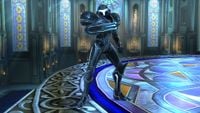 Dark Samus in Super Smash Bros. for Wii U.