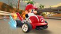 Mario (Baseball) drifting in the Pinch Hitter on Los Angeles Laps 3