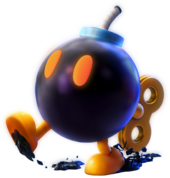 Artwork of a Bob-omb from Mario   Rabbids Sparks of Hope