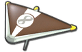 Thumbnail of Brown Mii's Super Glider (with 8 icon), in Mario Kart 8.