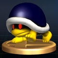 Buzzy Beetle's trophy in Super Smash Bros. Brawl.