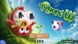 Title screen for Pyoro W