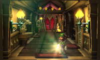 The East Corridor in Luigi's Mansion: Dark Moon