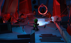 The Crystal Quarry segment from Luigi's Mansion: Dark Moon.