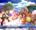 Flamethrower in Super Smash Bros. Brawl