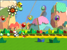 Screenshot of Practice in Yoshi's Story