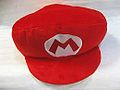 A hat that looks like Mario's trademark cap