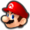 Mario's head icon in Mario Kart 8 Deluxe.