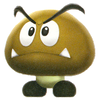 Artwork of Mini Goomba from Super Mario Galaxy 2