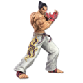 Artwork of Kazuya from Super Smash Bros. Ultimate