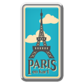 A common badge in Mario Kart Tour that depicts the Eiffel Tower