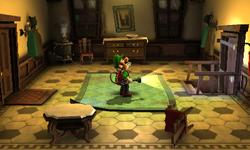 The Mudroom segment from Luigi's Mansion: Dark Moon.