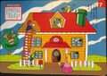 Super Mario Picture Book with Peel-and-Release Stickers 4: Protect Your House!