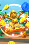 Hammer Bro Tour's Coin Rush from Mario Kart Tour