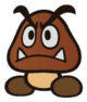 Goomba sprite from Paper Mario: Color Splash