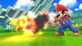 Mario's Fireball in Super Smash Bros. for Wii U