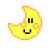 Moon icon from Super Mario Maker 2 (Super Mario Bros. 3 style)