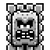 Thwomp icon in Super Mario Maker 2 (Super Mario World style)