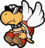 Red Paratroopa from Super Paper Mario.