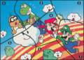 Super Mario Wisdom Games Picture Book ④ Larry's Mischief (Super Mario Chie Asobi Ehon ④ Larry No Itazura)