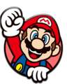 Mario's character selection icon in Super Mario 3D World.