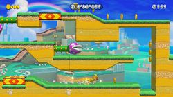 Cat Mario Dash, the fourth level of Ninji Speedruns in Super Mario Maker 2.