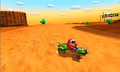 Shy Guy in the Cact-X on N64 Kalimari Desert