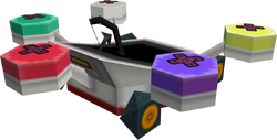 The model of the ROB-BLS from Mario Kart DS