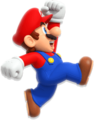 Mario jumping