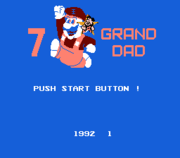 The two forms of Mario derivative "7 GRAND DAD", both of which reference Fred Flintstone due to the character's origins in a Flintstones bootleg game. "GRAND DAD" is one of the most frequently-recurring elements on the SiIvaGunner music channel.