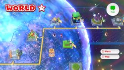 World Star from Super Mario 3D World