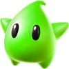 Super Mario Galaxy promotional artwork: A Green Luma